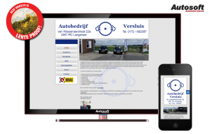 LENTEPROOF AutoWebsite Versluis